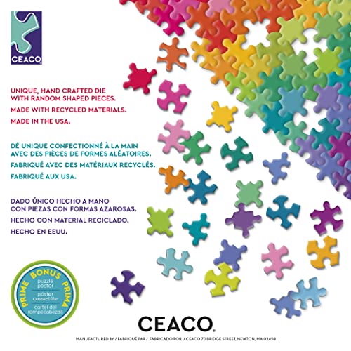 Ceaco - Yum Yum - 300 Large Piece Jigsaw Puzzle for Adults | Art by Eduard, Made in USA, Includes Poster, Giftable, Frameable