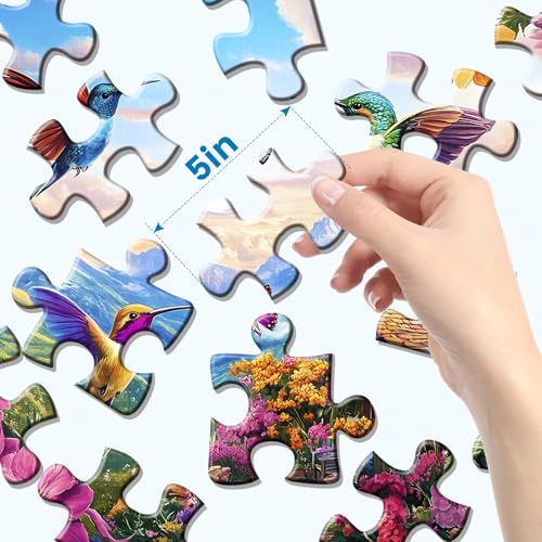 6 Packs 16 Large Piece Puzzle for Seniors Puzzle Dementia Alzheimer's Products Activities for Seniors Elderly Adult Dog Cat Turtle Easy Jigsaw Puzzle Alzheimers Memory Games with 6 Storage Bags - style: 16 Large Pieces