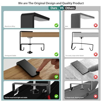 Univivi No Drill Under Desk Cable Management Tray, 36 inch Cable Management | Clamp/Screw Mount Cable Management Under Desk, Premium Fabric Under Desk Cable Tray, Various Size Cable tray for Office, Home - color: White, size: 36"L x 5.5"W