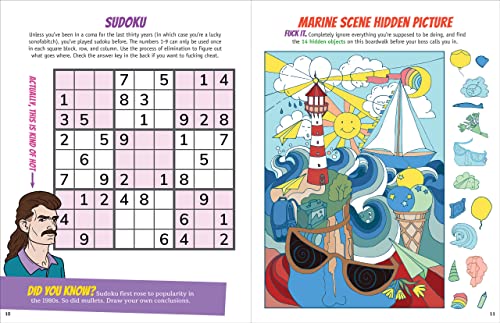 It's All F*cking Fun and Games (Profanity-littered word searches, crosswords, cryptograms, mazes, and more!)