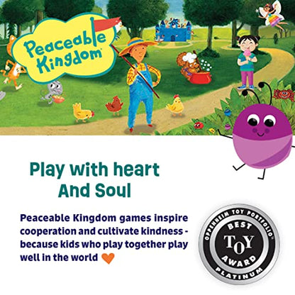 Peaceable Kingdom Snug as a Bug in a Rug Award Winning Cooperative Preschool Skills Builder Game for 2 to 4 Kids ages 3+ | Cooperative preschool game—match colors, shapes and counts to tuck the bugs in before the stink bugs sneak in, ages 3+