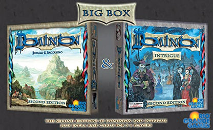 Rio Grande Games Dominion Card Game Big Box 2nd Edition with Extra Base Cards for 5-6 Players