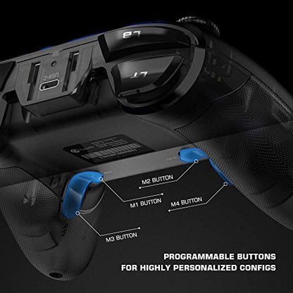 GameSir T4 pro Wireless Bluetooth Game Controller for Windows 7 8 10 PC/iOS/Android/Switch, Dual Shock USB Mobile Phone Gamepad Joystick for Apple Arcade MFi Games, Semi-Transparent (Renewed)