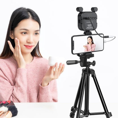 Video Shooting Set Mobile Phone Shooting Tripod Pan Tilt VLOG Live Streaming Set