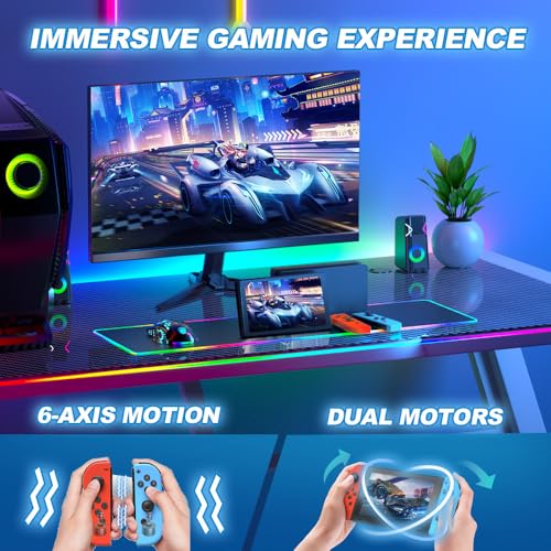 Myloso Wireless Controller for Switch,Wireless Gamepad Switch Controller Support Motion Control/Dual Vibration（HL1）