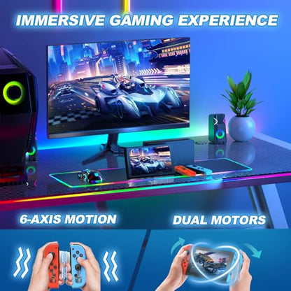 Myloso Wireless Controller for Switch,Wireless Gamepad Switch Controller Support Motion Control/Dual Vibration（HL1）
