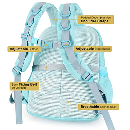 STEAMEDBUN Ita Bag Backpack with insert Pin Display Backpack for School Anime Cosplay - color: Blue