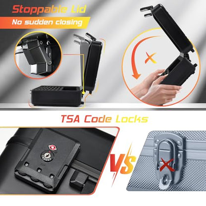 graded card case trading card storage box holder for baseball sports card 62u, black, bb02u