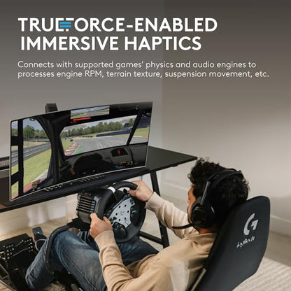 Logitech G RS50 Direct Drive Racing Wheel, Hub, & Base for Xbox/PC | 8 Nm Direct Drive, 11 inch Wheel, 13 Buttons, Adjustable Paddle Shifters, TRUEFORCE Force Feedback Integration - style: Xbox | PC