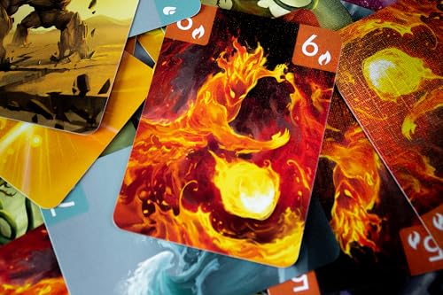 Capstone Games Riftforce Strategy Board Game for 2 Players | Competitive Elemental Duels with Asymmetric Factions, Tactical Depth & Replay Value, Fantasy Tabletop Game | Ages 10+ | 30–45 Min Playtime