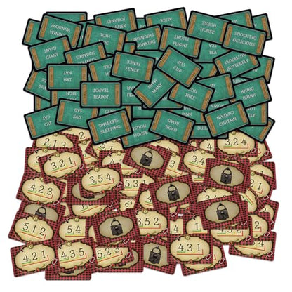 Alice in Wonderland Words | Game of Words and Imagination for the Whole Family | Engaging, Cooperative, and Creative | Ages 8+ | 2-6 Players | 15-45min Playtime