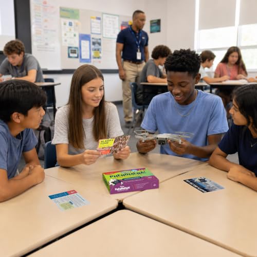 STEM Activity Cards Ages 12+ | 100 Cards for Classroom Activities | Over 150 Hours of Hands-On Science Exploration | Teacher Must-Haves | Free Bonus Resources - style: Ages 12+
