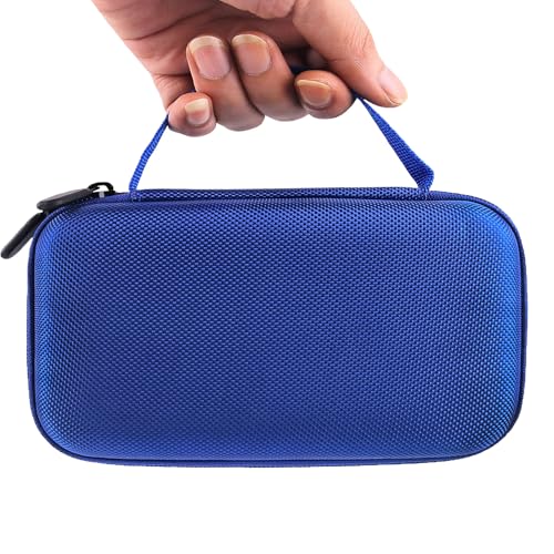 WAIYUCN Hard Carrying Case Compatible with RG476H Retro Game Console Handheld Game Protective Case (blue) - color: blue