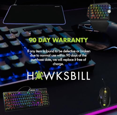 Super Slider V1 High Performance Wired Gaming Mouse, Adjustable DPI up to 19,000, RGB LED On-Board Memory, PC/MAC