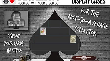 DECKZIBITS Playing Cards Diamond Shape Display Case