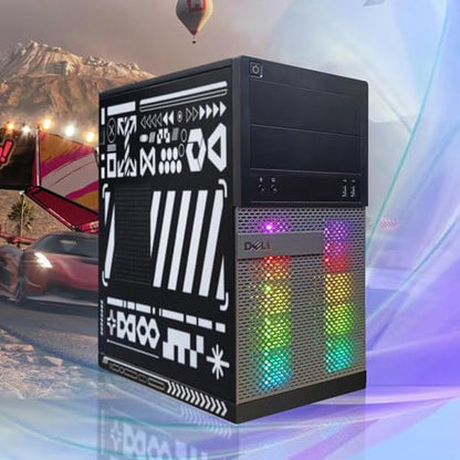 Dell RGB Gaming OptiPlex Desktop PC Computer, Intel Core i5, GeForce GTX 750 Ti 4G, 16GB RAM, 512GB SSD, RGB Keyboard & Mouse, WiFi, Windows 11 Pro (Renewed) - style: I5/GTX 750Ti