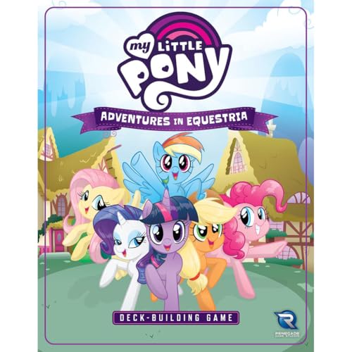 Renegade Game Studios My Little Pony: Adventures in Equestria Deck-Building | Cooperative Strategy Card Game for 1-4 Players, Includes 6 Iconic Characters, Perfect for Families and Fans Aged 8 Plus