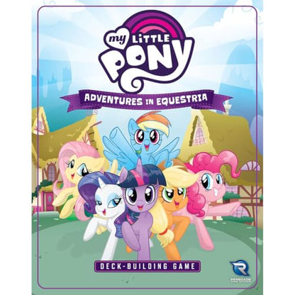 Renegade Game Studios My Little Pony: Adventures in Equestria Deck-Building | Cooperative Strategy Card Game for 1-4 Players, Includes 6 Iconic Characters, Perfect for Families and Fans Aged 8 Plus