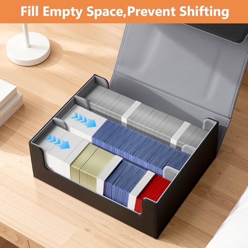Trading Card Dividers for Storage Boxes - 30PCS High-Density Foam Card Spacer Blocks, Mixed Thickness Box Fillers for MTG, TCG, Baseball & Sports Cards (White) - style: 30PCS