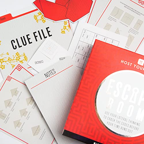 Talking Tables Escape Room Game at Home | Host Your Own Games Night | Japanese Themed | Interactive Ending | for Birthday Party, After Dinner Parties, Entertainment, Adults, Teenagers - color: Escape Room at Home