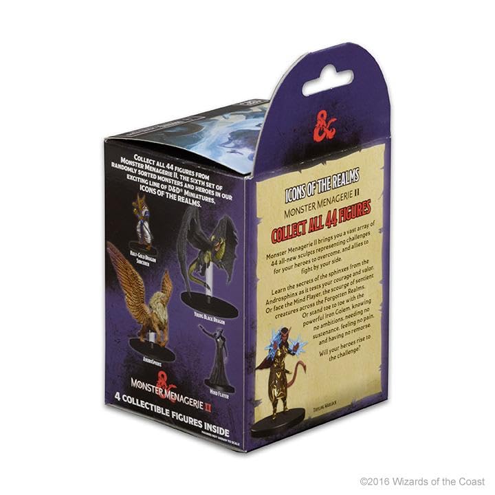 D&D Icons of The Realms Miniatures: Monster Menagerie 2 Booster Brick | WizKids - style: 32 Count