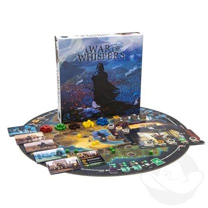 A War of Whispers 2nd Edition Strategy Board Game, Adults & Teens | A War of Whispers 2nd Edition; intrigue & diplomacy strategy game; for adults & teens