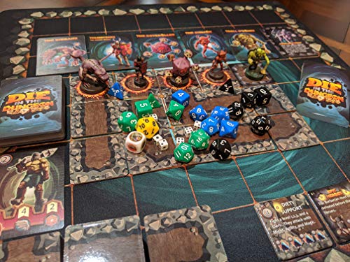 Giga Mech Games DIE in The Dungeon! A Solo Game of DIE-namic Dungeon Crawling,Where You are The Dungeon Monster!