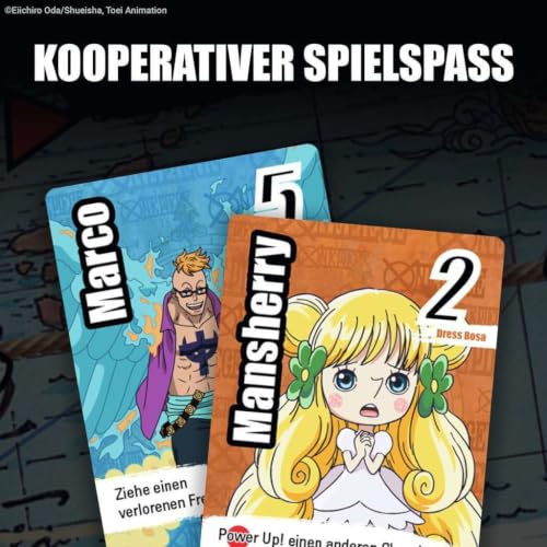 Ravensburger 24869 One Piece Nakama – A Cooperative Board Game and Card Game for 1-5 Anime Fans from 10 Years, in The World of One Piece