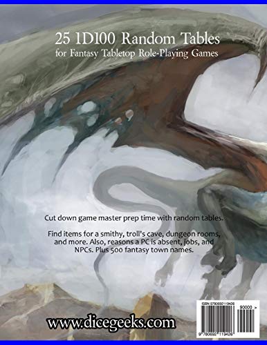 The Book of Random Tables 2: Fantasy Role-Playing Game Aids for Game Masters