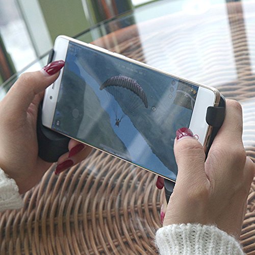 Universal Mobile Game Joystick Spiral Mini Joystick Game Handle Grip Controller Rocker Joypad Foldable Stand Holder for Cellphones (Handle Holder)