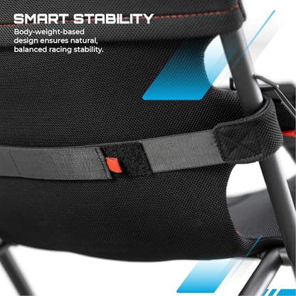 PLAYSEAT Challenge Racing Simulator Cockpit | Foldable & Adjustable | for High Performance Sim Racing | Compact & Flexible | Supports All Steering Wheels & Pedals | for PC and Console