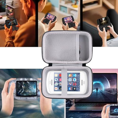 WERJIA Hard Carrying Case Compatible with RG Slide/RG34XX/RGB20SX Handheld Game Console (For RG Slide Grey) - style: For Rg Slide Grey