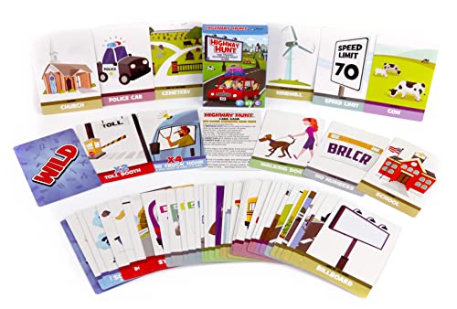 Regal Games Travel Games - Outdoor Scavenger Hunt Card Game for Kids Ages 4-12 - Nature & Road Trip Activities for Families, Camping & Vacation Fun, 2-8 Players, 54 Scavenger Hunt Cards