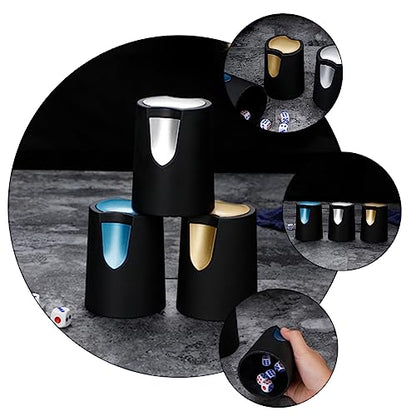 TOYANDONA 1pc Plastic Dice Cup for Ktv Games Compact and Lightweight Dice Storage Container for Tabletop Play and Indoor Entertainment