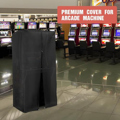 4FT Arcade Machine Cover for Arcade1up Short Game Machine Without Riser | 20x24x46,Waterproof Dustproof Heavy Duty Oxford Fabric,4 Feet Tall Compact Design Vedio Game Machine Accessory - size: Arcade-4FT-20"L x 24"W x 46"H