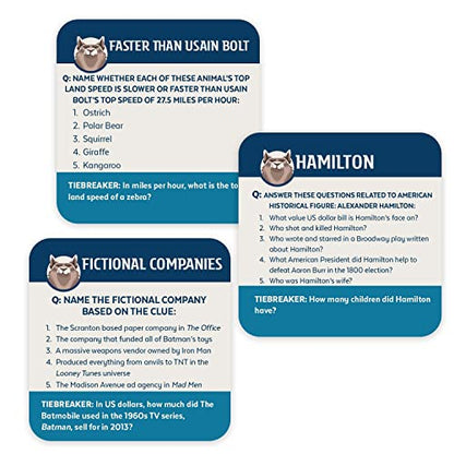 The Game of Wolf a Trivia Game for Friends, Families and Teens - Expansion Pack - with 125 New Categories, by Gray Matters Games - style: Expansion Pack