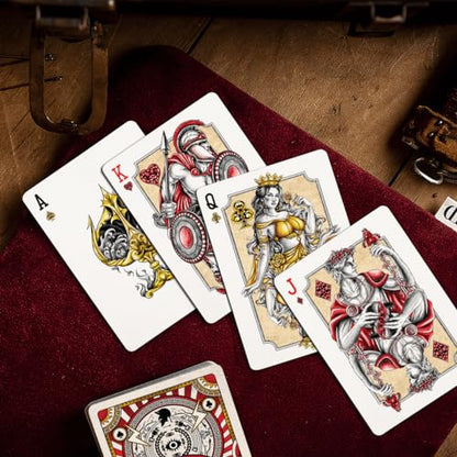 99FOX Mythology Deities Playing Cards Gods Goddesses Card Deck for Adults and Teens