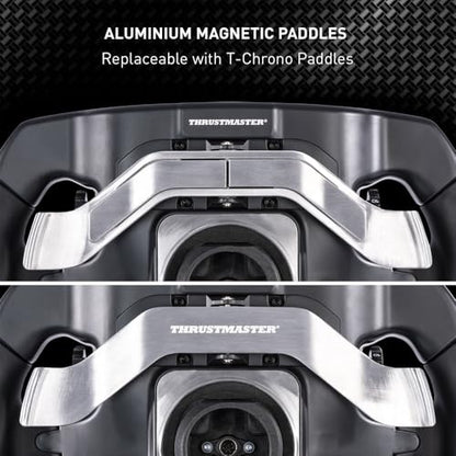 Thrustmaster Formula Wheel Add-On Ferrari SF1000 - PS5, XBOX & PC | Ferrari licensed SF1000 replica, for single-seater, 4.3-in LCD, 25 buttons, 7 encoders, aluminum shifter paddles, 21 LEDs