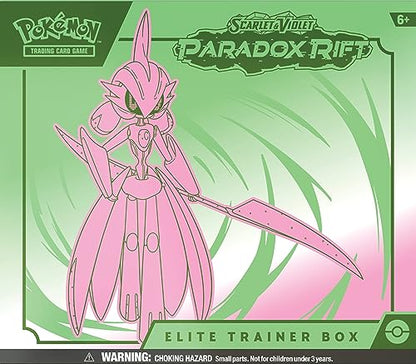 Pokemon TCG: Scarlet and Violet: Paradox RIFT: Elite Trainer Box - Iron Valiant - color: Paradox Rift - Iron Valiant