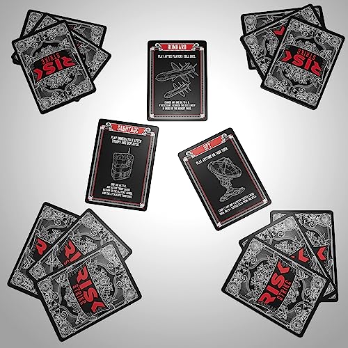 Hasbro Gaming Risk Strike Cards and Dice Game for Adults, Teens, and Kids, Quick-Playing Strategy Game, 2-5 Players, 20 Min. Average, Fun Summer Activities, Vacation Travel Essentials, Ages 10+