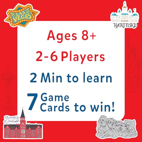 Skillmatics Guess in 10 States of America, Educational Travel Card Game for Ages 8 and Up, Boys, Girls, and Kids Who Love Board Games, Geography and History - style: 1. 50 States of America
