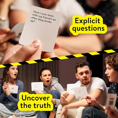 Answer This - How Well Do You Know Your Close Friends? - Hilarious Party Card Game for Adults - Cool Conversation Cards for a Game Night - color: Really Close Friends