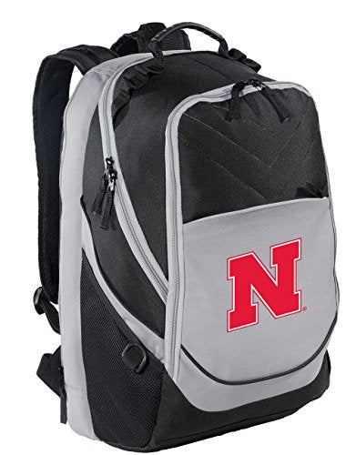Broad Bay College Logo Backpack | Official Logo, Padded Laptop Computer Section, Premium 600 Denier Nylon Fabric, - color: Black & Gray