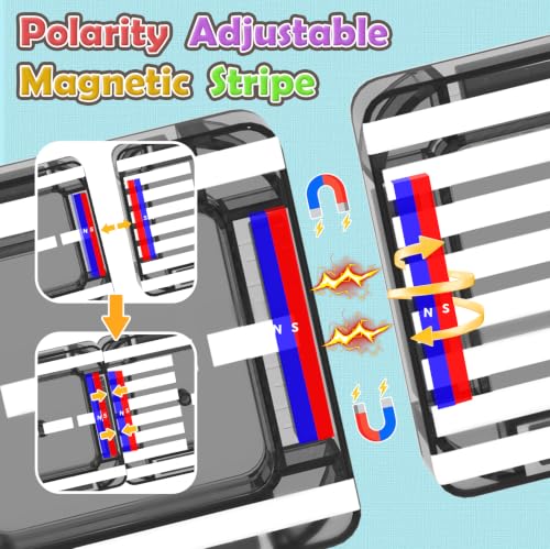 Road Mini Magnetic Tiles with Case Travel Toys for 3+ Year Old Boys Girls - color: Color-21
