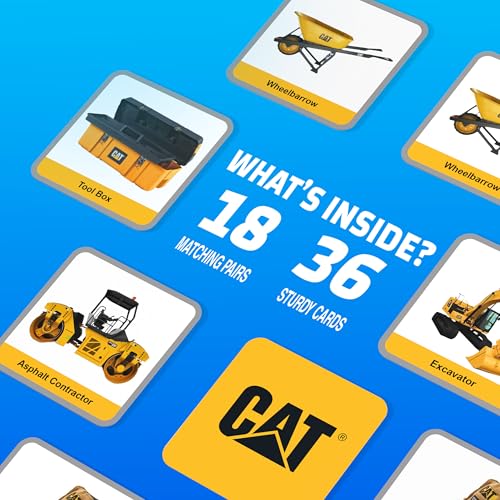 MasterPieces Officially Licensed CAT Picture Matching Card Game for Kids and Families - style: Caterpillar