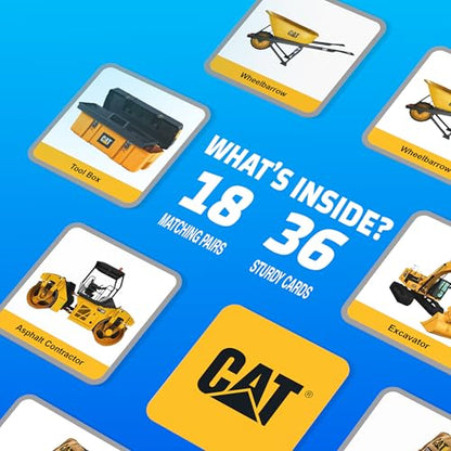 MasterPieces Officially Licensed CAT Picture Matching Card Game for Kids and Families - style: Caterpillar