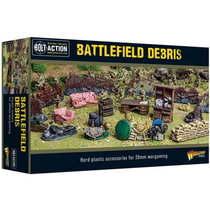 Warlord Games Wargames Delivered Bolt Action Battlefield Debris 1:56 WWII Military Wargaming Plastic Model Kit 402010002