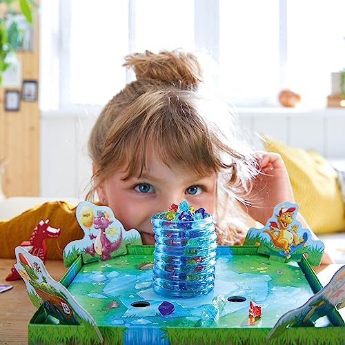 HABA Dragon's Breath Board Game - Award- Winning Board Games for Family Night and Exciting Tabletop Adventures for Dragon Fans Ages 5 and Up