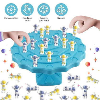 rytopt Astronaut Balance Game, 2-Player Balance Tree Board Game, Interactive Family Balance Tree Tabletop Game for Adult, Board Games, Family Games, Family Game Night