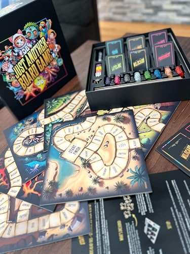 Just Another Board Game - by Crafty Dog - A Strategy Game for Kids & Adults with Charades, Trivia and Challenges